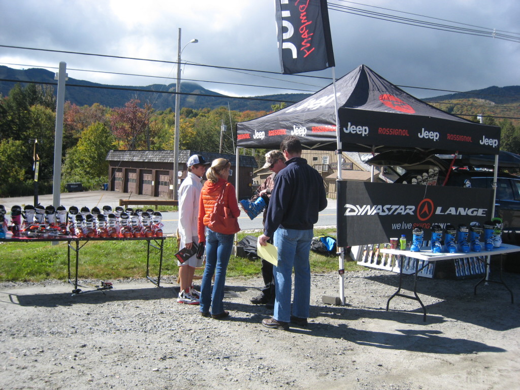 2012 Race day at Peak Performance Ski Shop - large selection and personalized attention