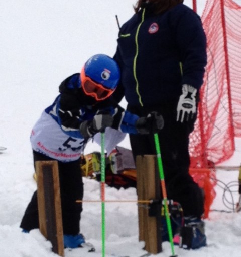 Ski racer Ben McKenna race ready